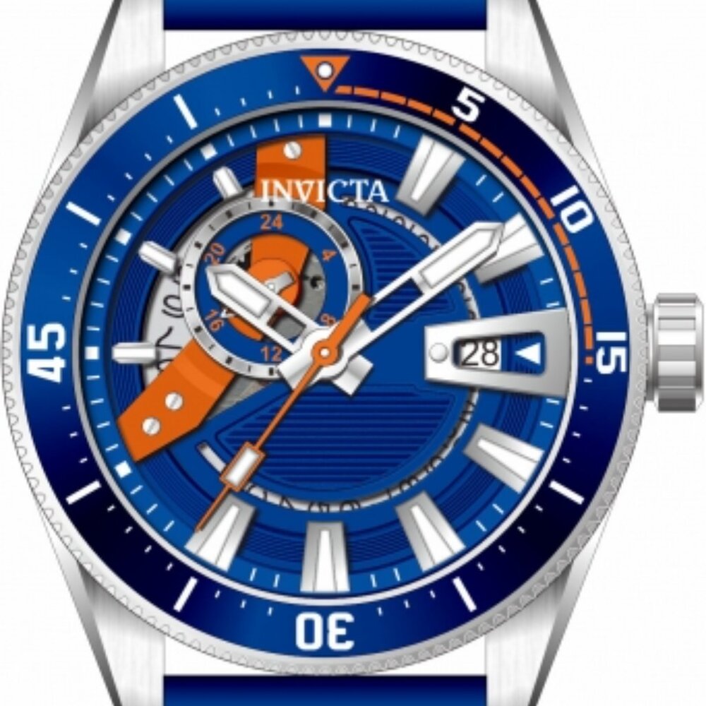 Invicta Pro Diver Automatic Blue Dial 44mm